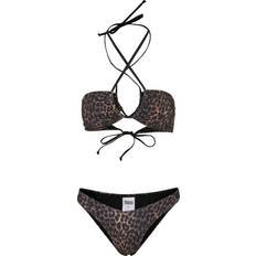 XXL Partes inferiores de bikini Urban Classics Bikini - Brocado/Negro