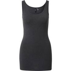 Vero Moda Mujer Camisetas de tirantes Vero Moda Camiseta Maxi Myoft Long Tank - Dark Grey Multicolor