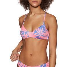 Polyesteri Bikinitopit Billabong Mystic Beach Reversible Bra - Pink/Blue