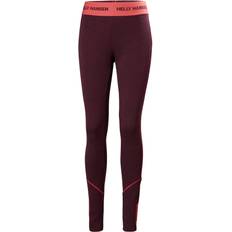 Helly Hansen Women's Lifa Merino Midweight 2-in-1 Base Layer Pants - Wild Rose