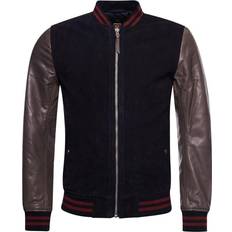 Superdry Varsity Læderjakke