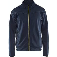 Gul - Herre Sweatere Blåkläder Unite Sweatshirt Full Zip - Sort/Rød
