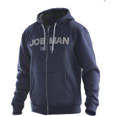 Fodrad tröja Jobman Vintage Hoodie Logo Marin/MGrå