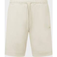 HUGO BOSS Beige Shorts HUGO BOSS Headlo Curved Jersey Shorts