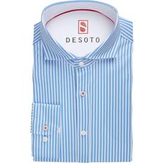 DESOTO Herren Hemd - Hellblau/Weiß