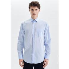 Seidensticker Business Hemd Regular Fit - Hellblau