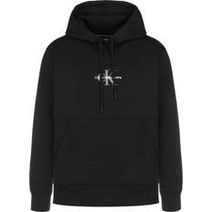 Calvin Klein Monologo Hoodie - Black