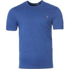FARAH Danny SS T-shirt för Män - Blå