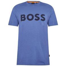 Farkut HUGO BOSS Cotton Jersey T-shirt with Rubber-Print Logo