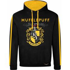 Harry Potter Unisex Adult Hufflepuff Hoodie - Yellow/Black