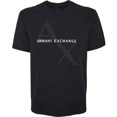 Armani Exchange Ropa Armani Exchange Classic Diagonal Logo T-shirt - Black