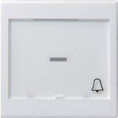 Gira 067903 Rocker Switch Label Large Symbol Bell System 55 Pure White