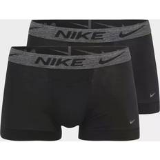 Intimo Nike Everyday Cotton Stretch Trunk 2 Pack - Black