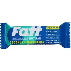 FattBar Coconut & Macadamia Bar 30g