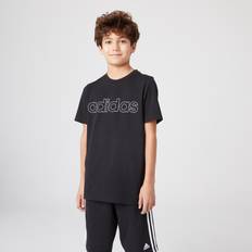 Harmaa T-paidat Adidas Essentials Joggers - Musta