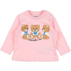 Moschino T-shirt Met Print - Roze