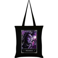 Purple Totes & Shopping Bags Legends The Pegasus Tote Bag (One Size) (Black/Violet) Deadly Tarot