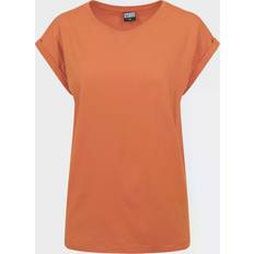 Urban Classics Extended Shoulder T-Shirt - Orange