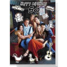 Cards & Invitations Birthday 50th Greetings Large Card