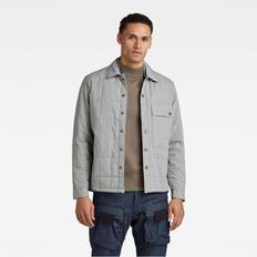 Multifärgade - Overshirts Jackor G-Star Raw Postino Quilted Overshirt Jacka - Blå