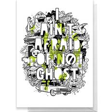 Halloween Cards & Invitations Ghostbusters I Ain't Afraid Of No Ghost Greetings Card Standard