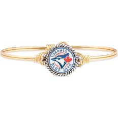 Luca + Danni Women's Toronto Jays Bangle Bracelet - Gold/Silver