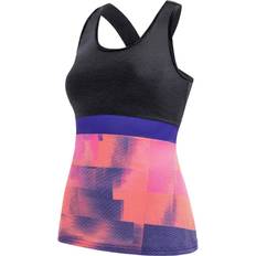 Santini Forza Indoor Training Polartec Damen Tanktop - Blau/Orange