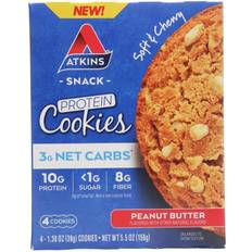 Atkins bar Atkins Protein Cookies Peanut Butter 4 Cookies