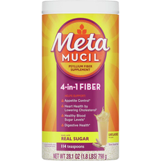 Metamucil Real Sugar Unflavored Coarse Powder