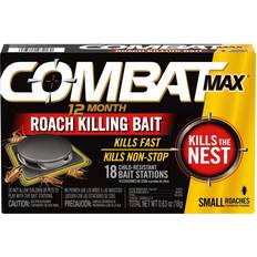 Fishing Lures & Baits COMBAT Max 12-Month Roach Killing Bait (18-Count)