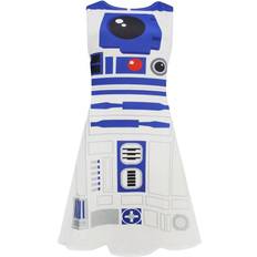 Star Wars Cosplay Skaterkleid - Weiß/Blau