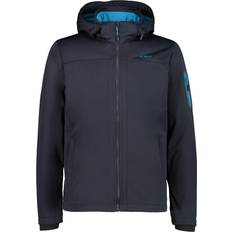 CMP Zip Hood Softshell Jacket - Schwarz