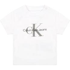 1-3M Overdeler Calvin Klein Newborn Organic Cotton Logo T-shirt