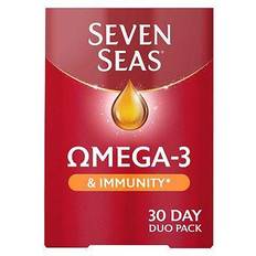 C Vitamins Fatty Acids Seven Seas Omega 3 plus Immunity, Size: One Size