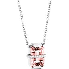 Efva Attling Little Bend Over - Morganite/Hvidguld