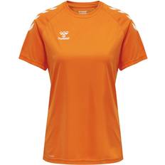 Hummel Unisex Tops Hummel Core Poly T-shirt - Orange