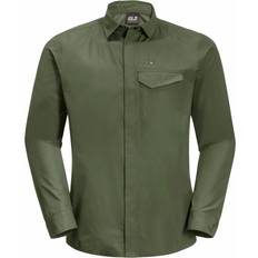 Jack Wolfskin Men's Lakeside Roll-Up Shirt - Sand Dune