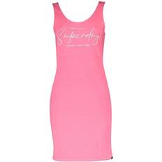 Bodycon-Kleider & enge Kleider - Damen Superdry Mini Graphic Bodycon Short Dress - Rosa