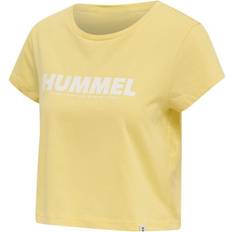 Damen - Golden T-Shirts Hummel Legacy Cropped Short Sleeve T-shirt