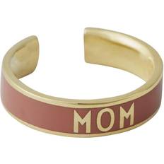 Design Letters Ringe Design Letters Candy Ring Mom, Ash Rose