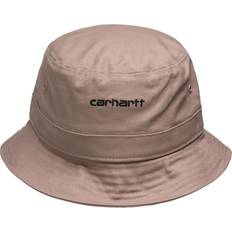 Carhartt Uomo Cappelli Carhartt WIP Script Bucket Hat - Earthy Pink & Black