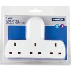 2959188 3-Way Wall Socket Adaptor