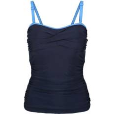 Regatta Women Tankinis Regatta Womens/Ladies Aceana II Tankini Top (Navy/Sonic Blue)