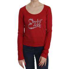 Exte Exte Crystal Embellished Long Sleeve Women's Blouse