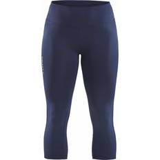 Élasthanne/Lycra/Spandex Collants Craft Legging Femme Rush Capri - Bleu