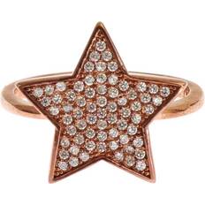 Nialaya Bijoux Nialaya Womens Clear CZ Star 925 Ring EU54 US7