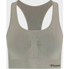 Hummel Hmlmt Shaping Sports Top - Khakigrau