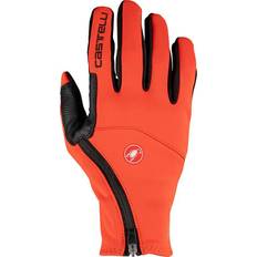 Castelli Guantes largos rojo brillante negro - Red/Black