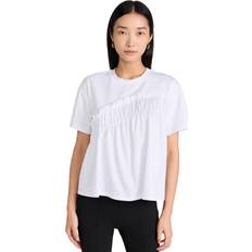 Ruffles T-shirts Jason Wu Ruffle Short-Sleeve T-Shirt