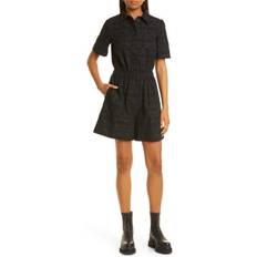 Jason Wu Eyelet-Embroidered Cotton Romper